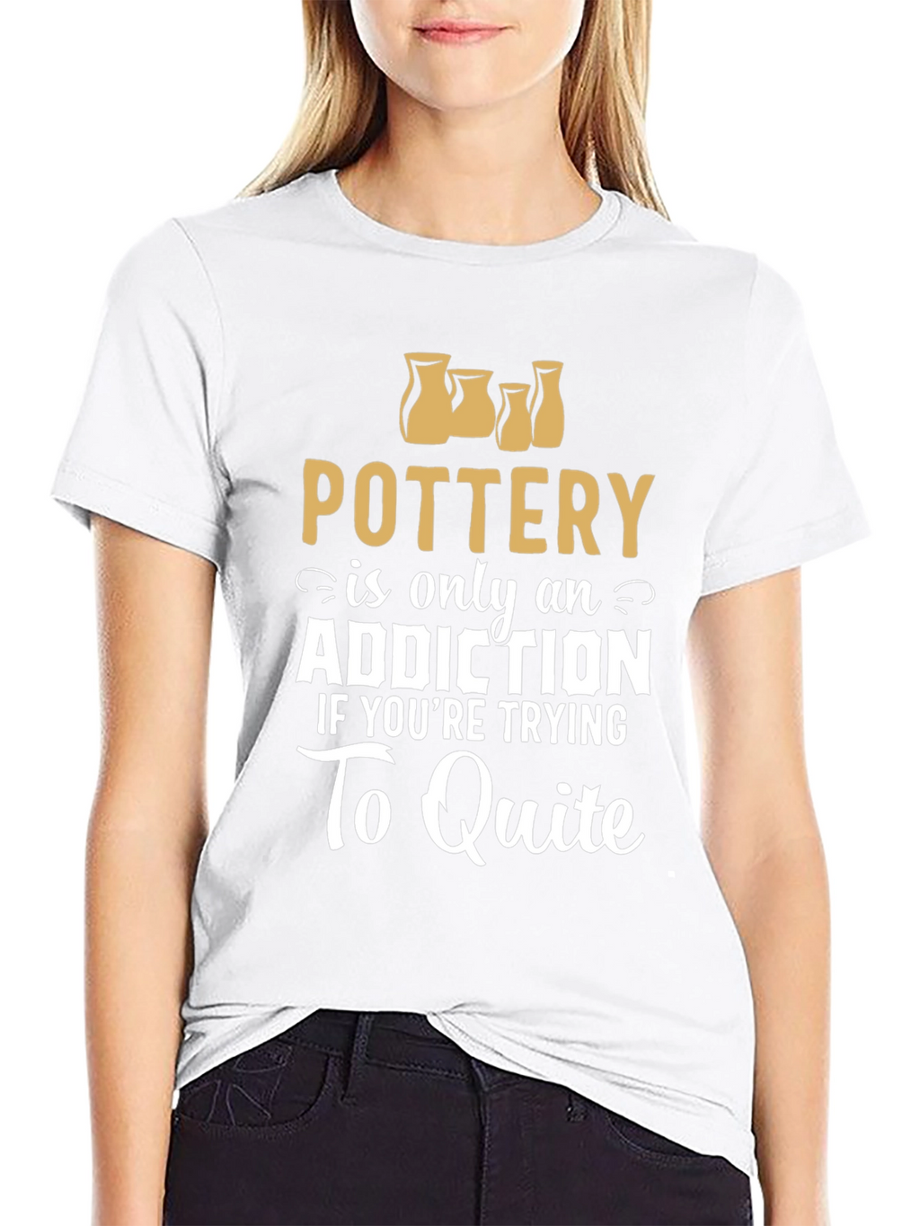 Pottery Addiction Graphic T-Shirt
