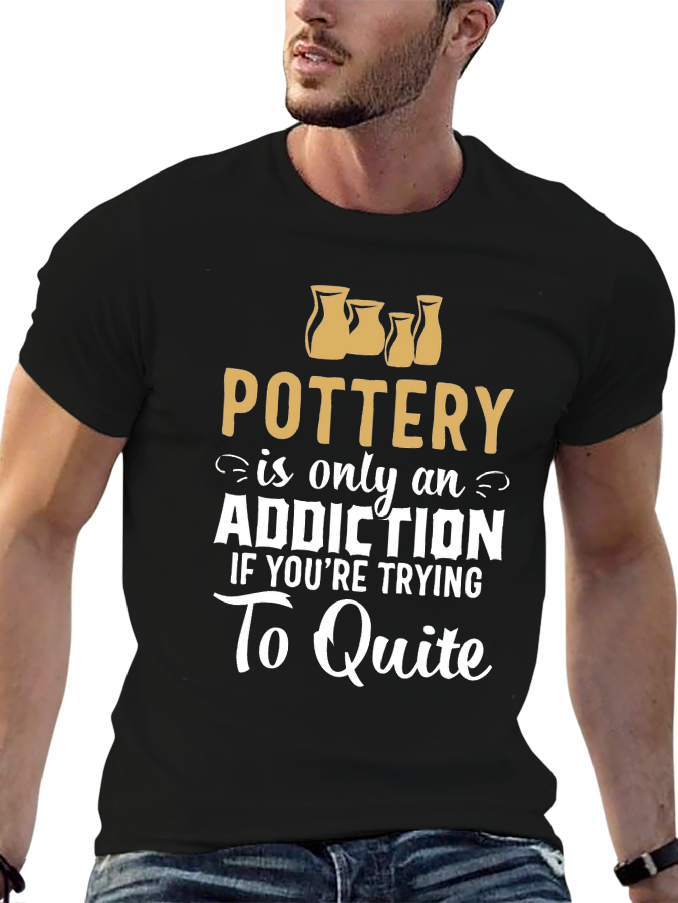 Pottery Addiction Graphic T-Shirt