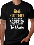 Pottery Addiction Graphic T-Shirt