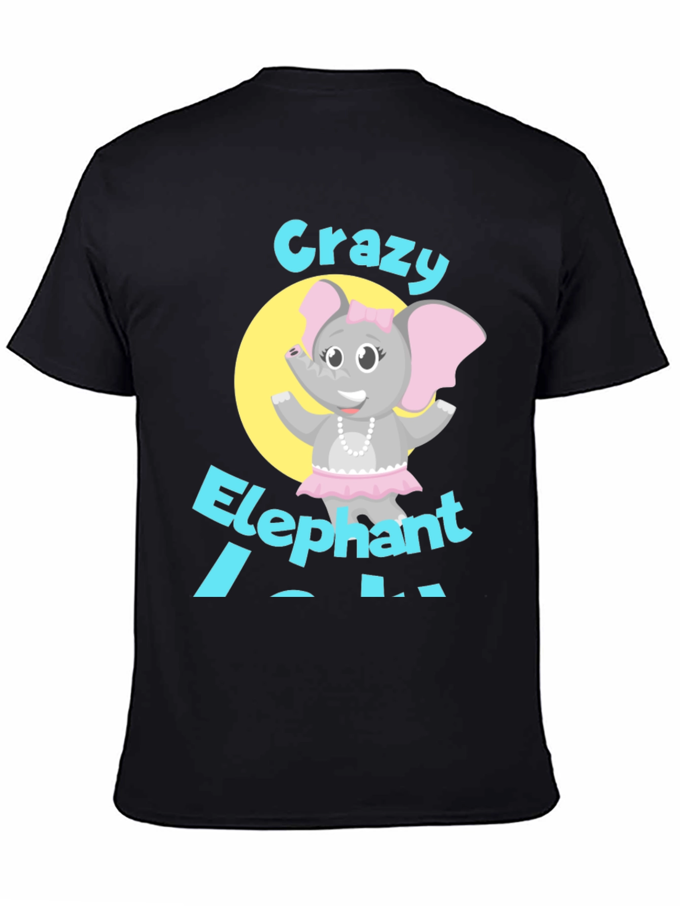 Crazy Elephant Black T-Shirt