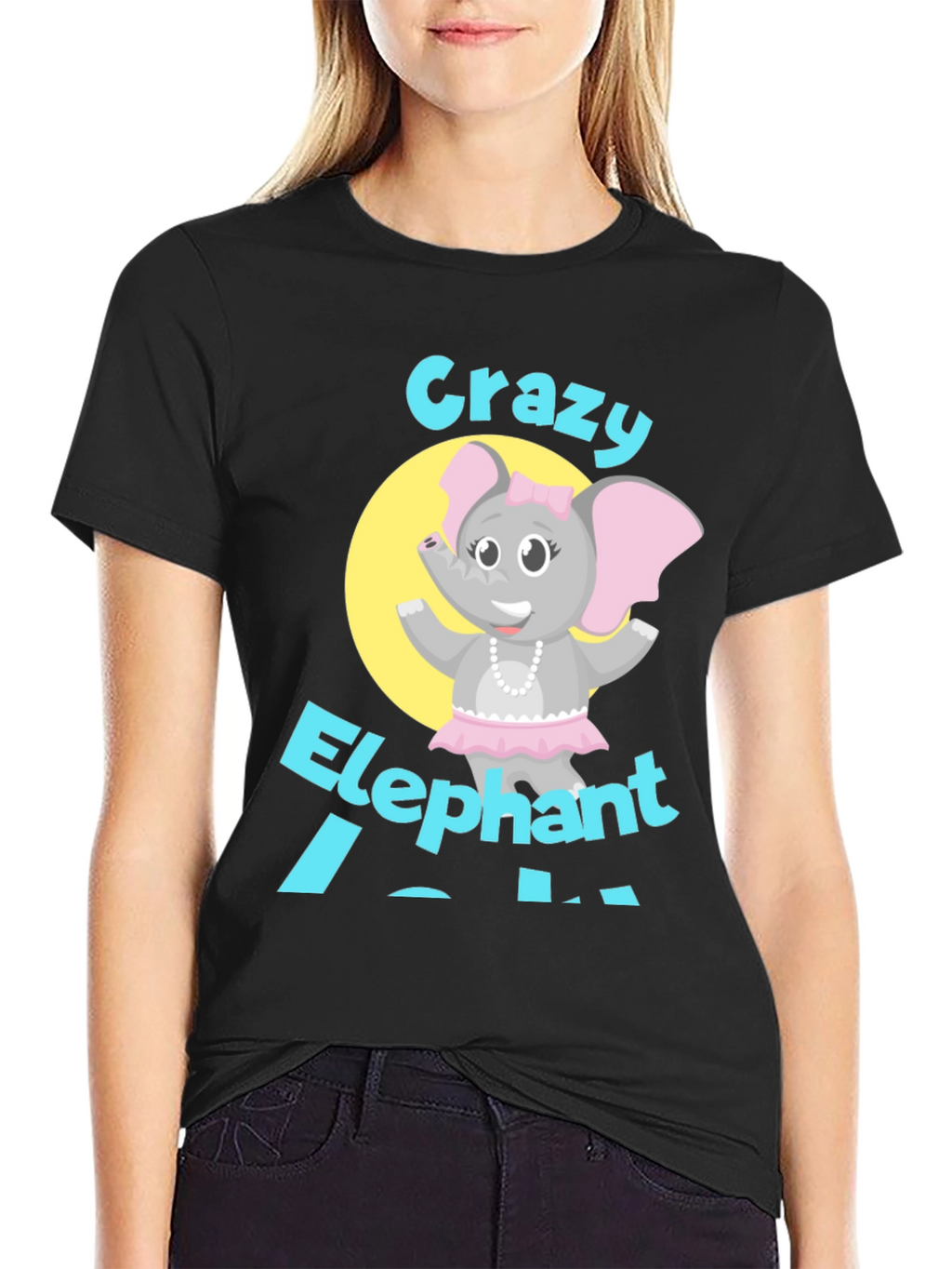 Crazy Elephant Black T-Shirt