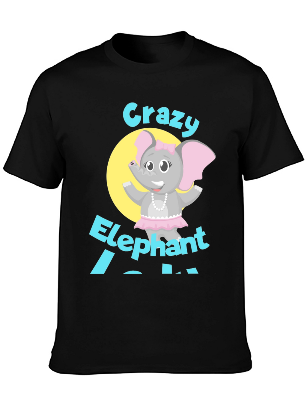 Crazy Elephant Black T-Shirt