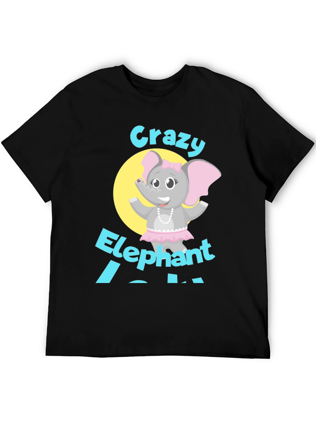 Crazy Elephant Black T-Shirt