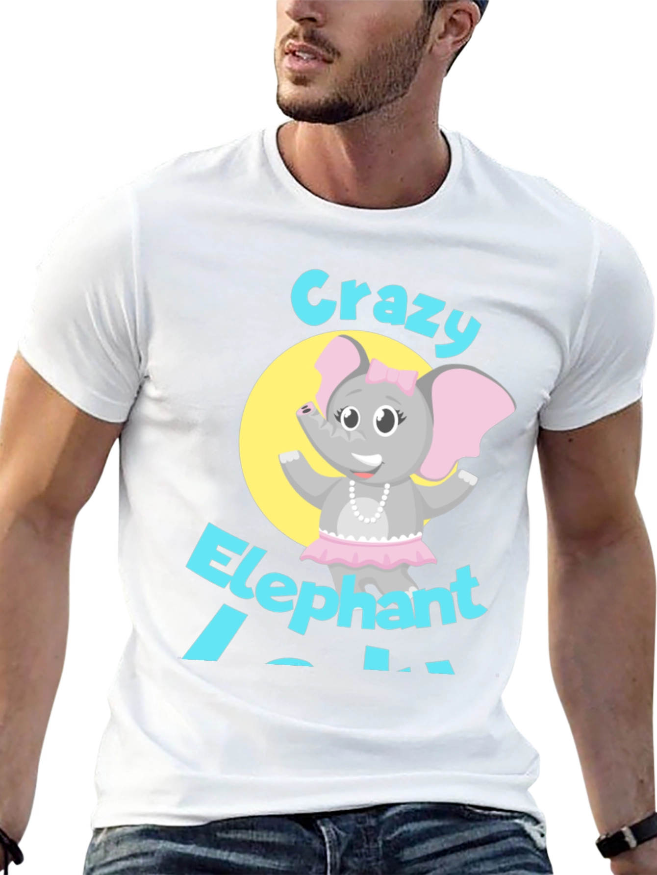 Crazy Elephant Black T-Shirt