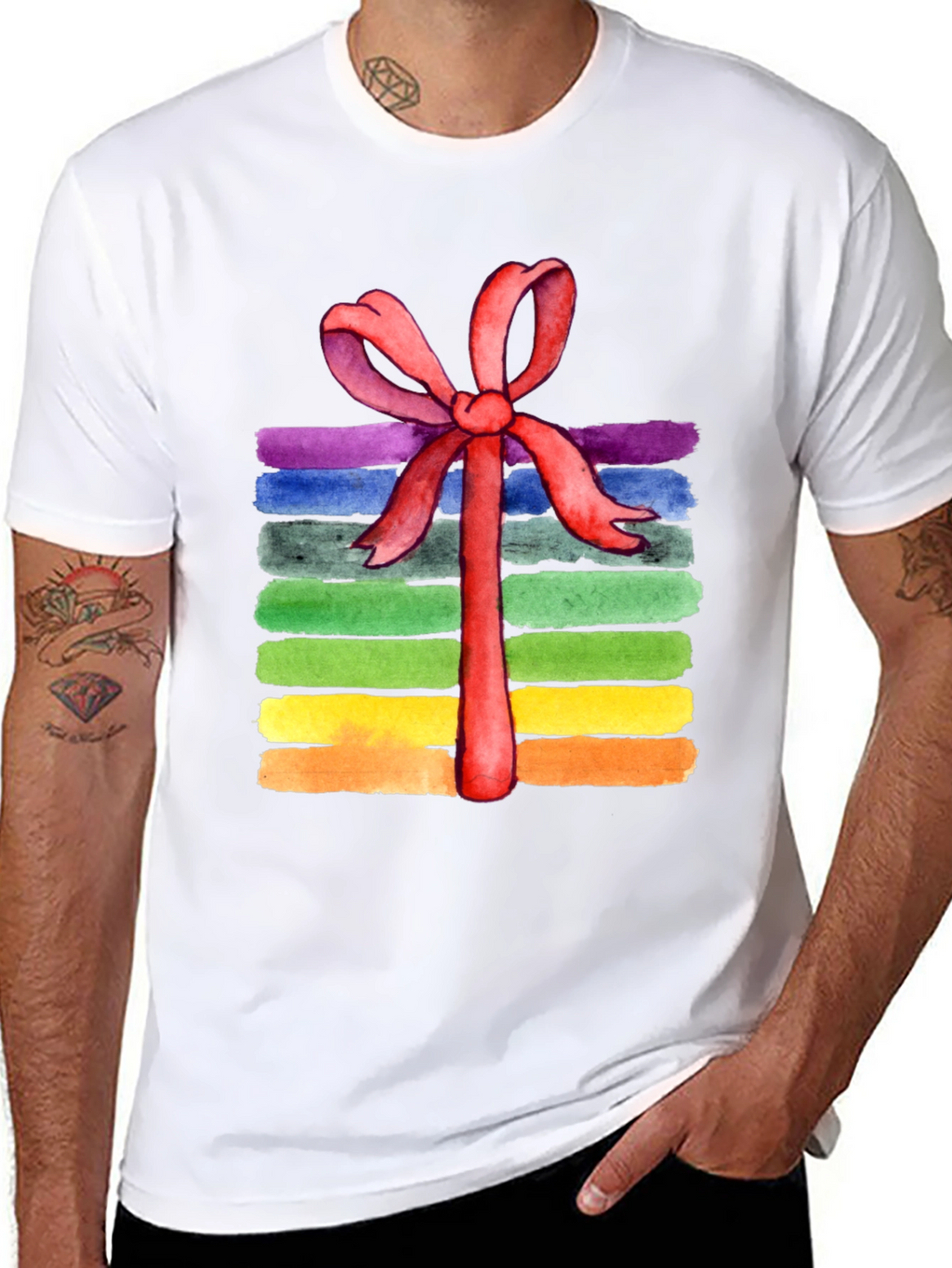 Rainbow Gift T-Shirt - Festive & Fun!