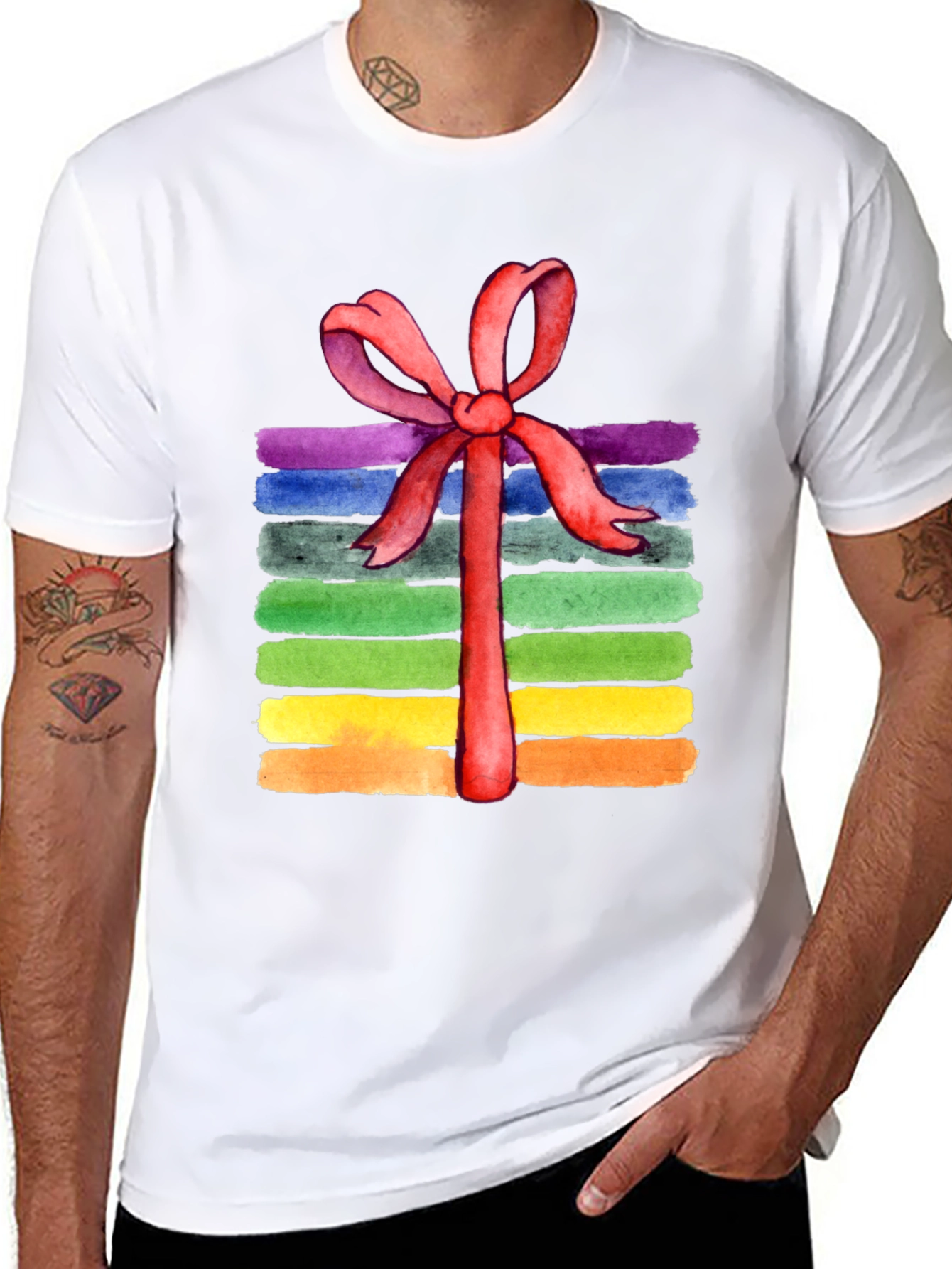 Rainbow Gift T-Shirt - Festive & Fun!