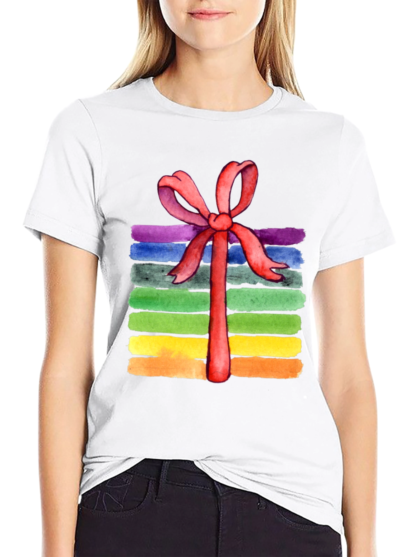 Rainbow Gift T-Shirt - Festive & Fun!