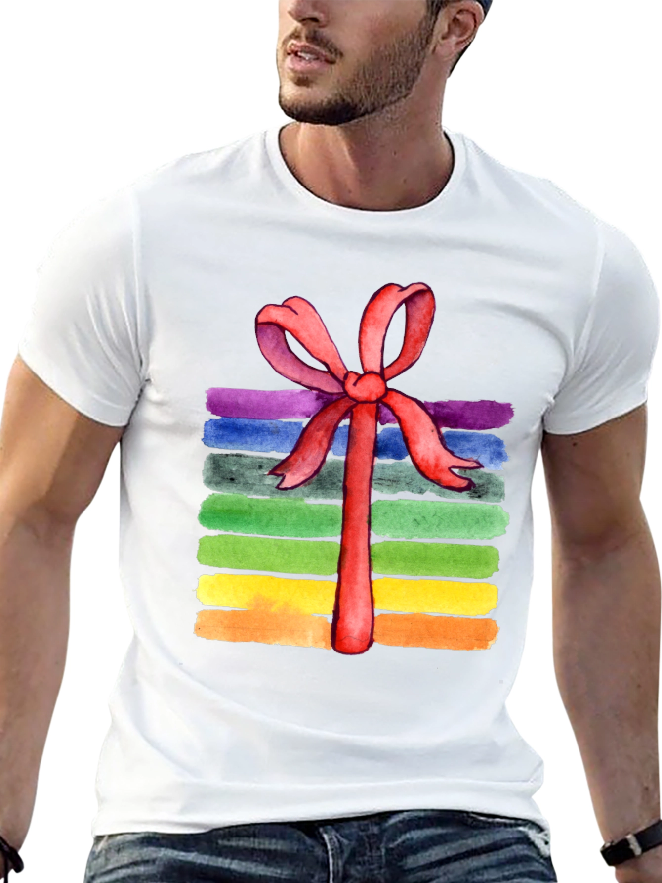 Rainbow Gift T-Shirt - Festive & Fun!