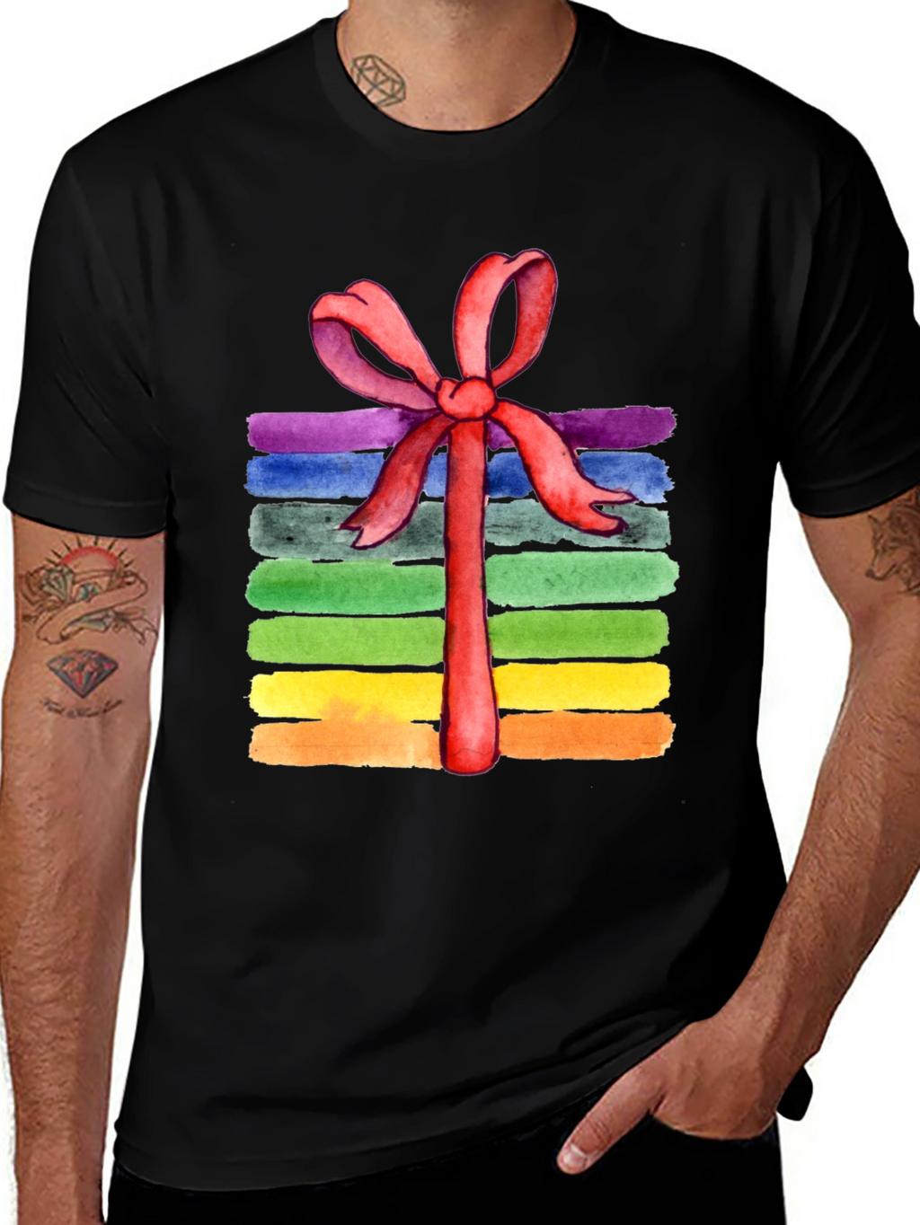 Rainbow Gift T-Shirt - Festive & Fun!