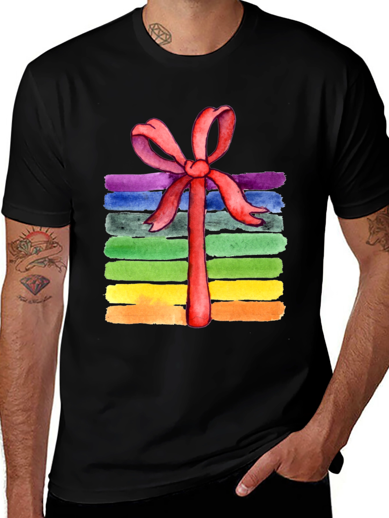 Rainbow Gift T-Shirt - Festive & Fun!