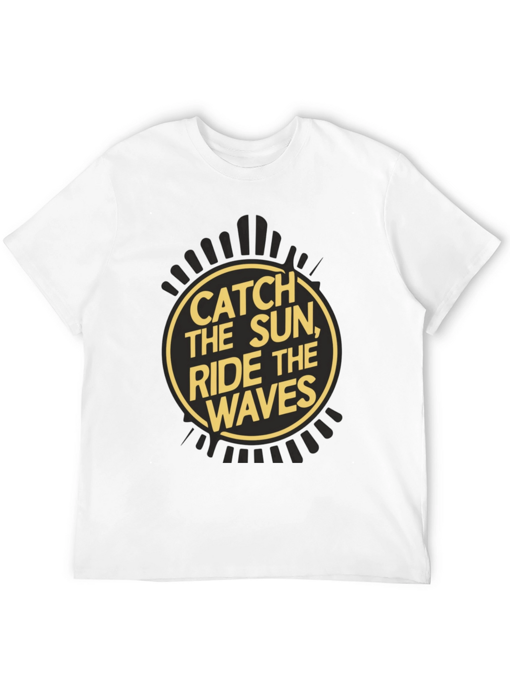 Catch the Sun Ride the Waves Graphic Tee
