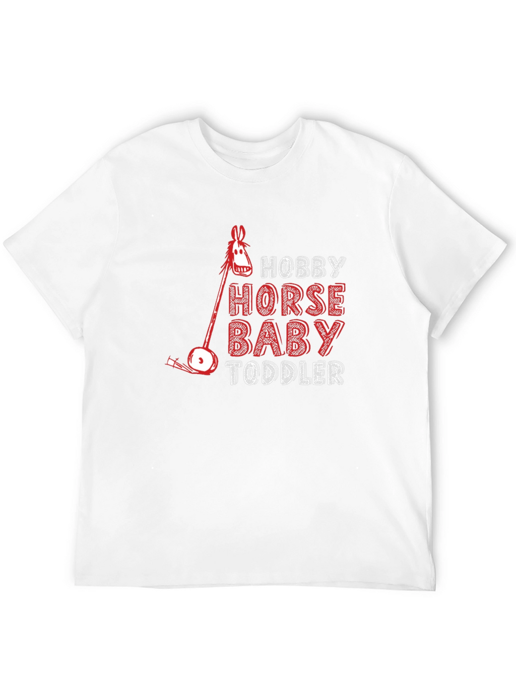 Hobby Horse Baby Toddler T-Shirt - Black
