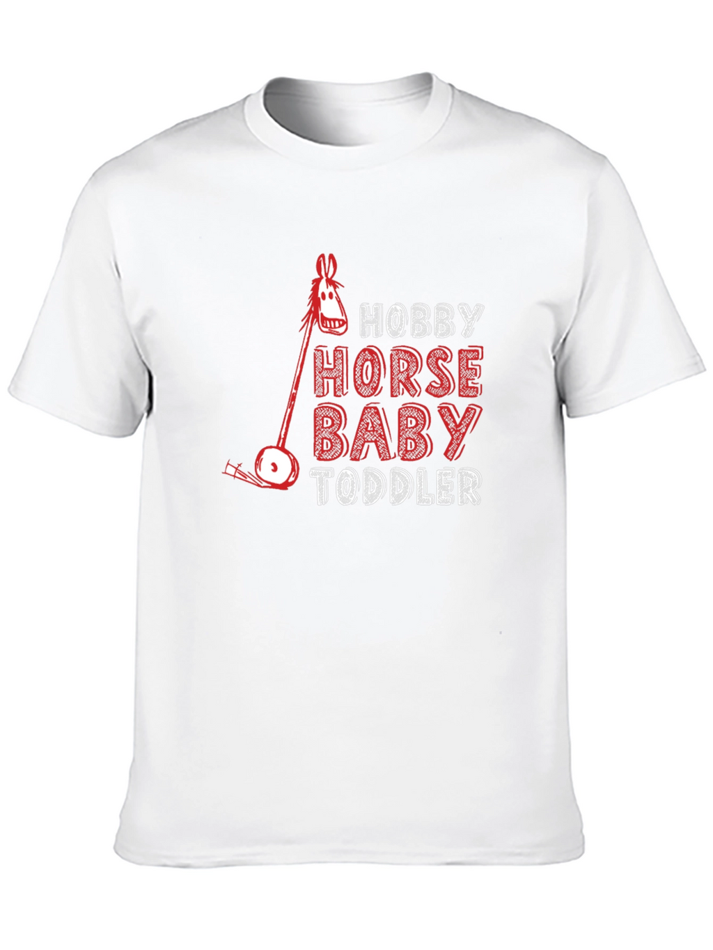 Hobby Horse Baby Toddler T-Shirt - Black