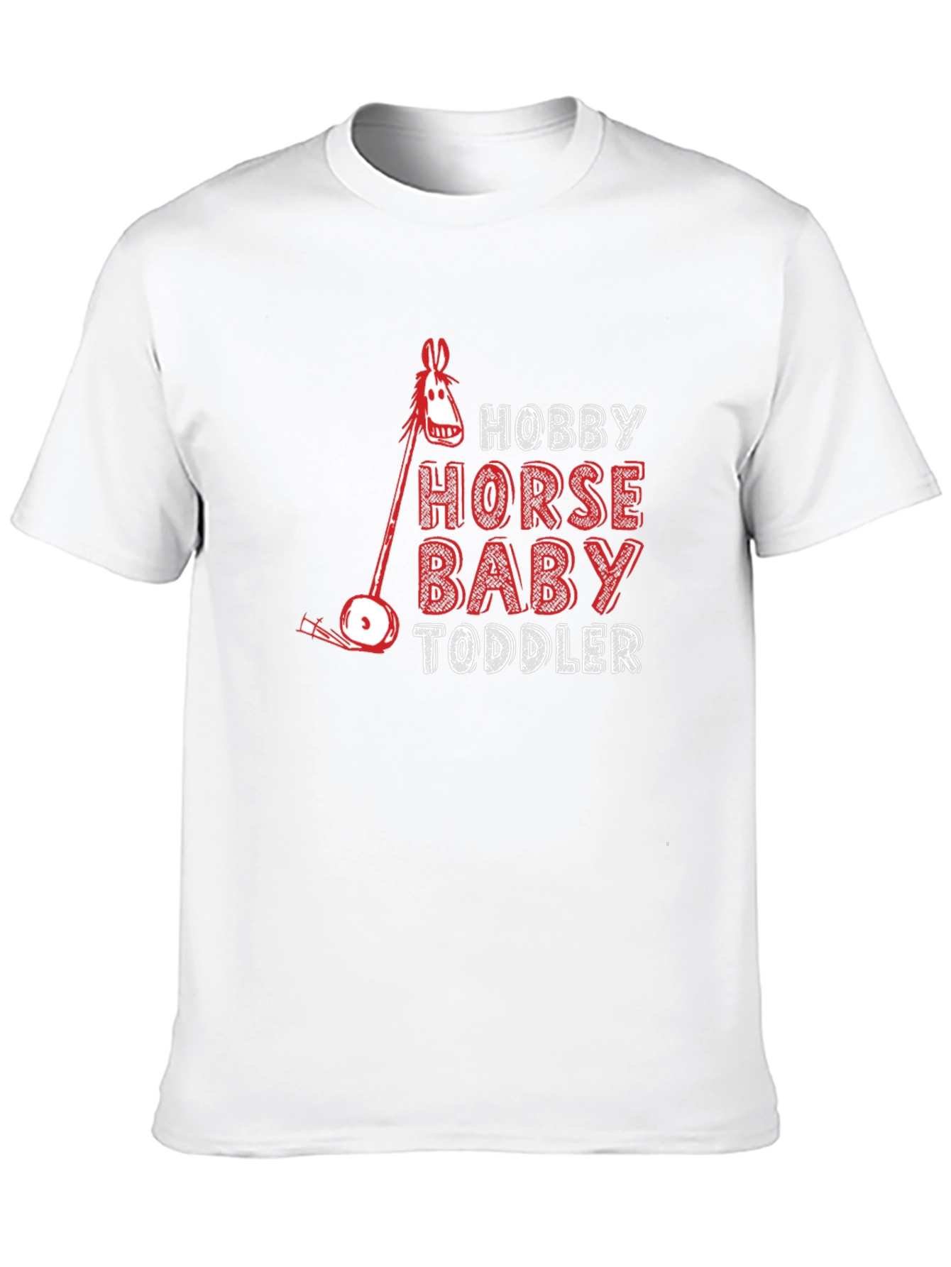 Hobby Horse Baby Toddler T-Shirt - Black
