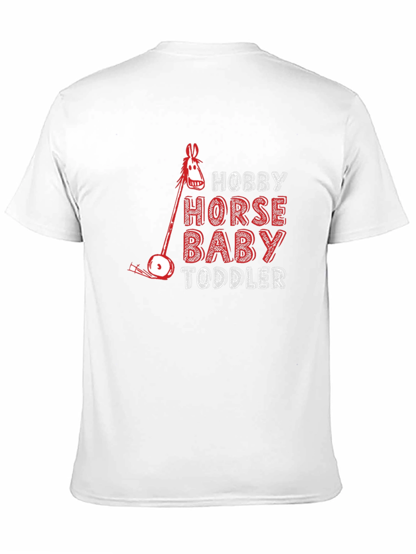 Hobby Horse Baby Toddler T-Shirt - Black