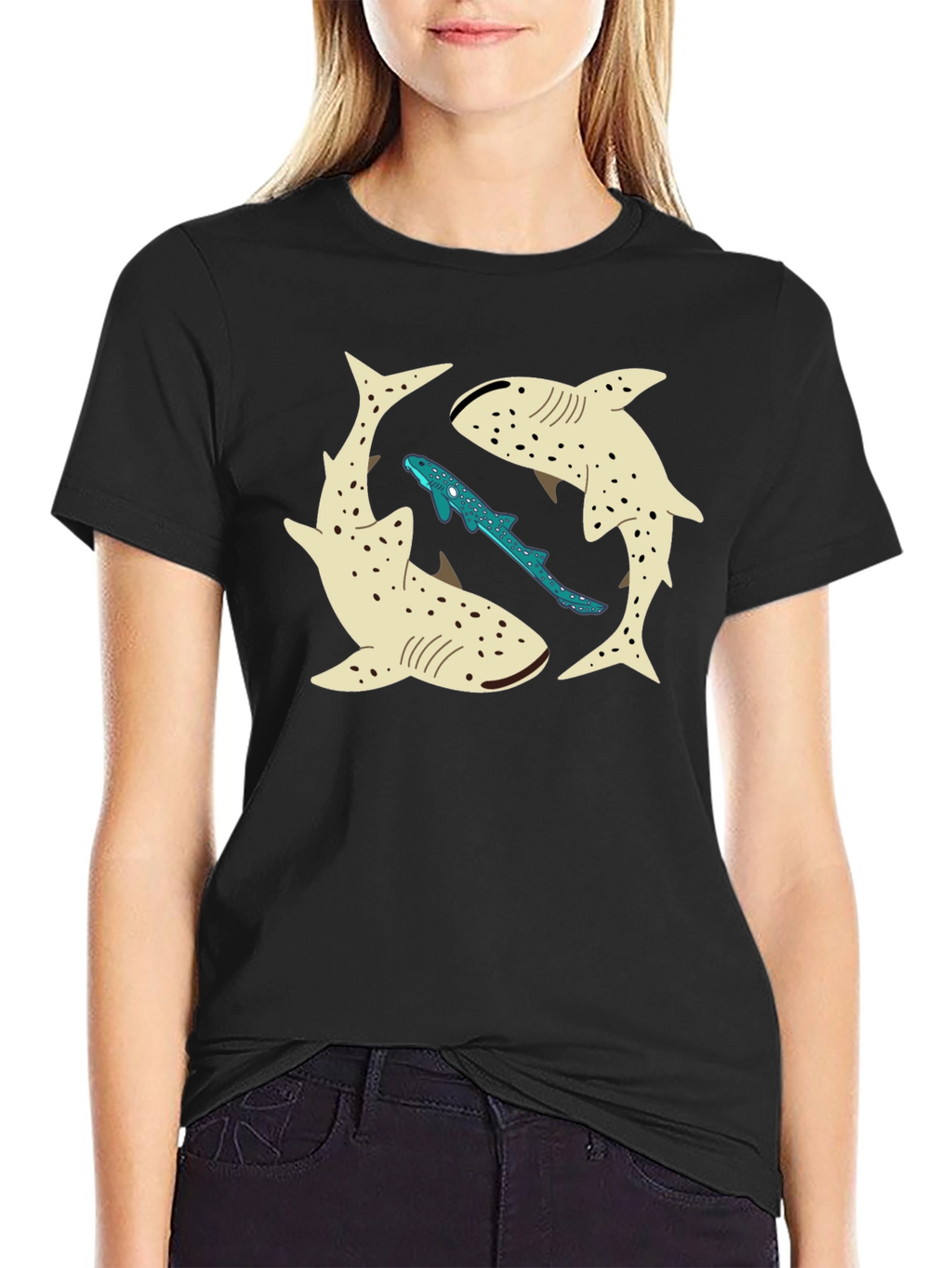 Shark T-Shirt - Black