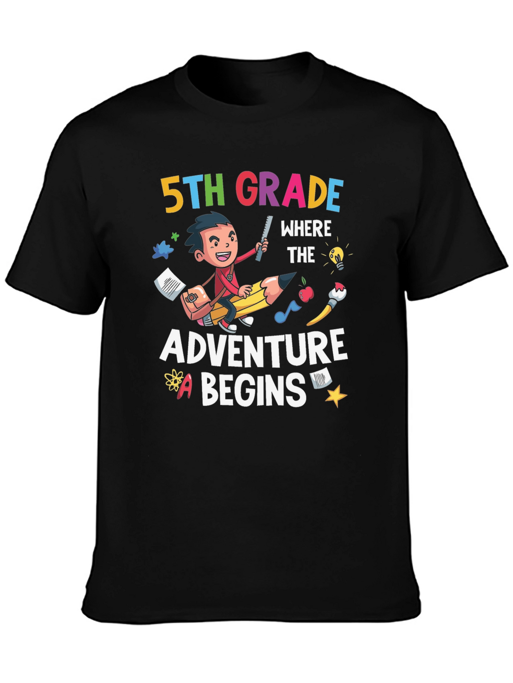 5th Grade Adventure Begins T-Shirt