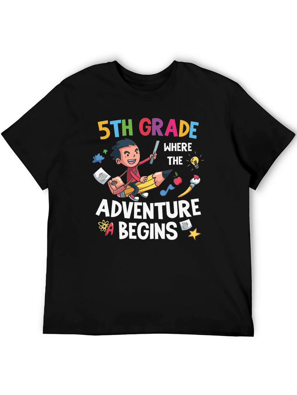 5th Grade Adventure Begins T-Shirt