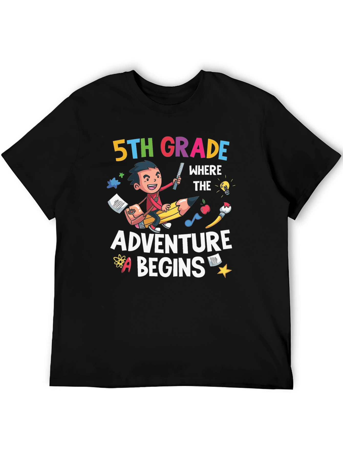 5th Grade Adventure Begins T-Shirt