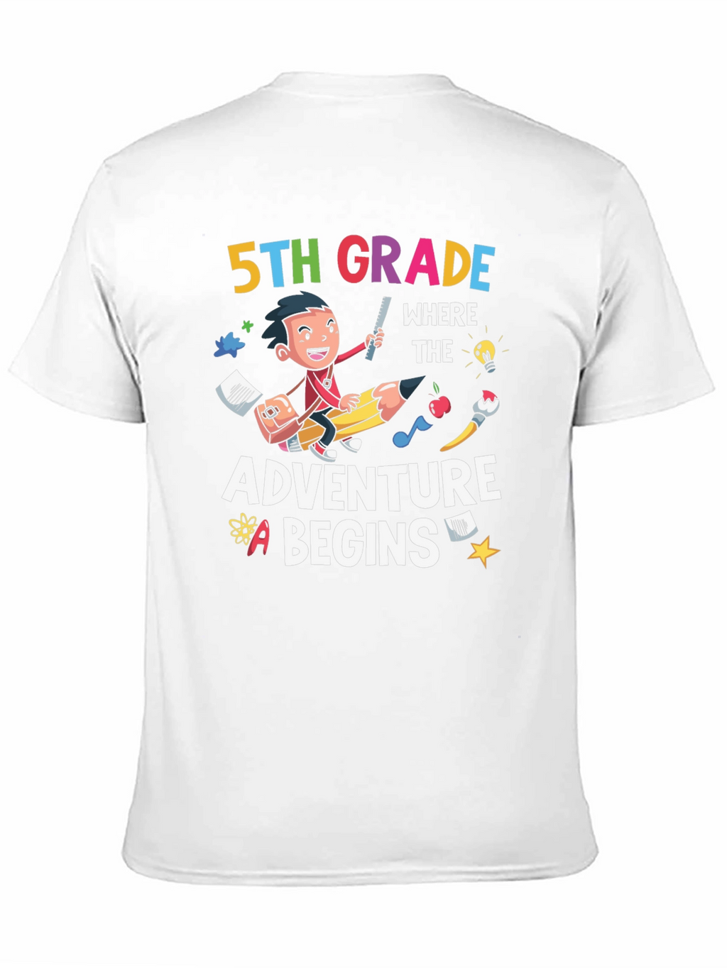 5th Grade Adventure Begins T-Shirt