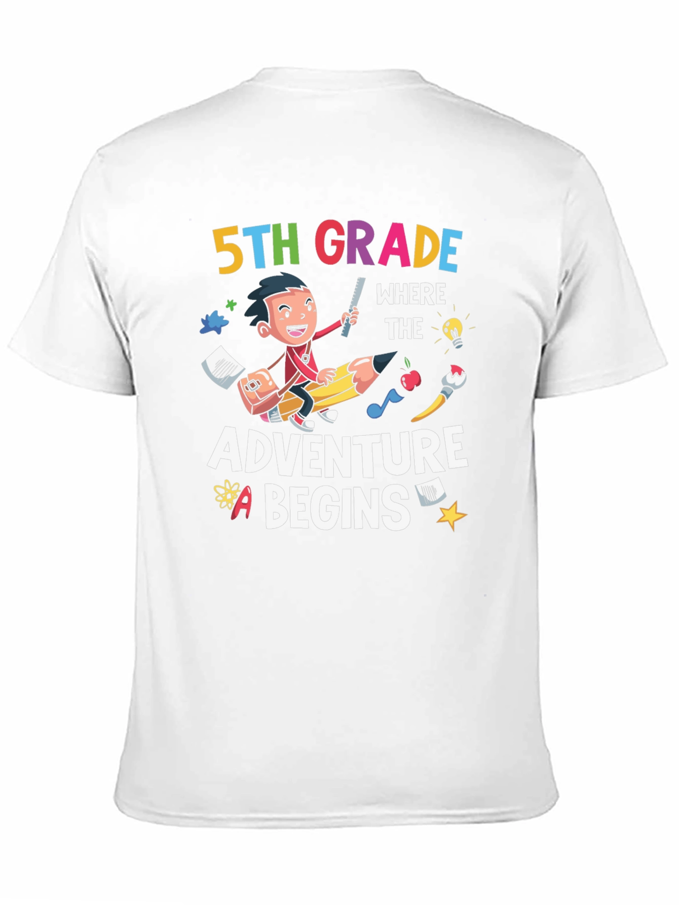 5th Grade Adventure Begins T-Shirt