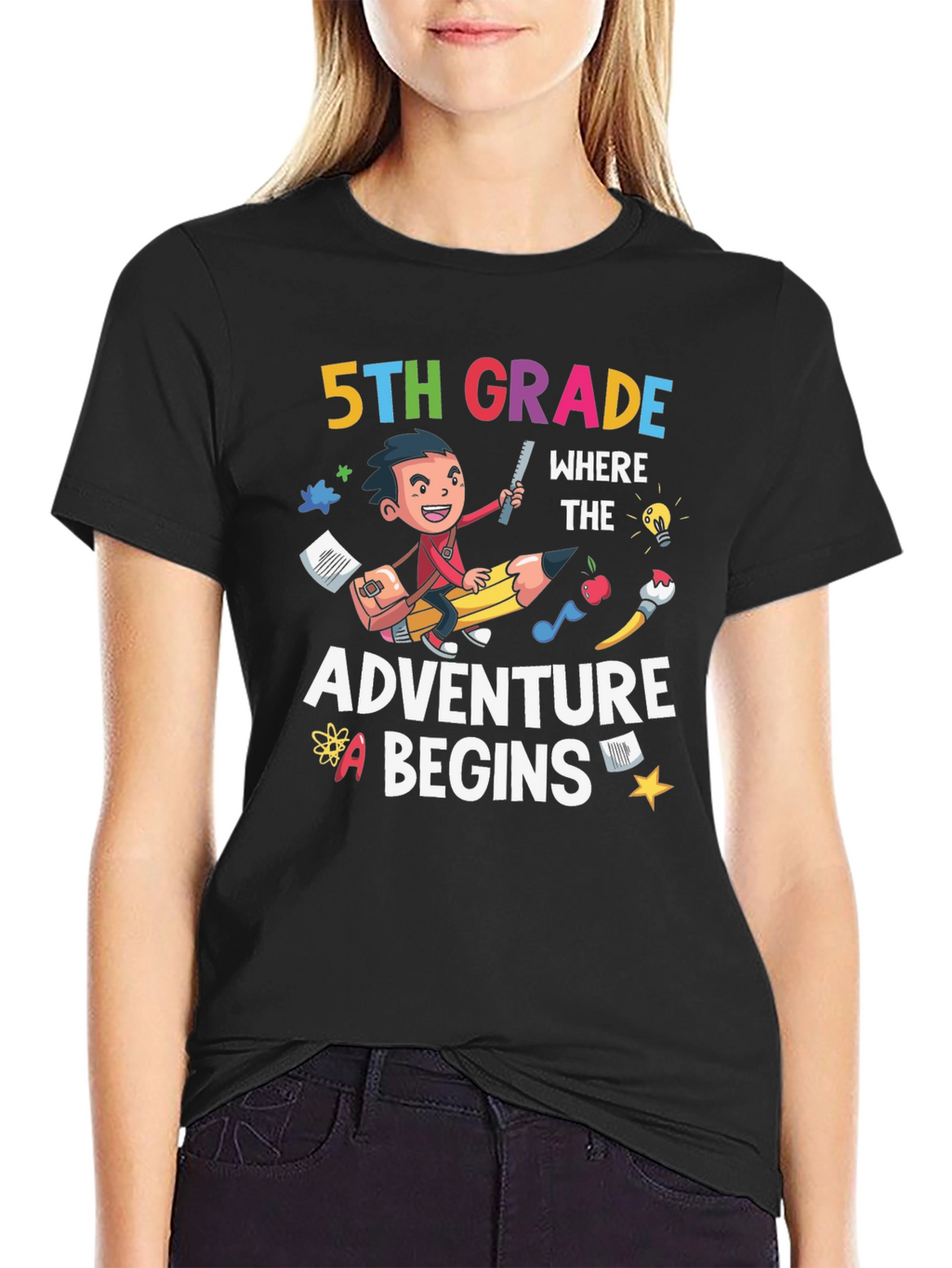 5th Grade Adventure Begins T-Shirt