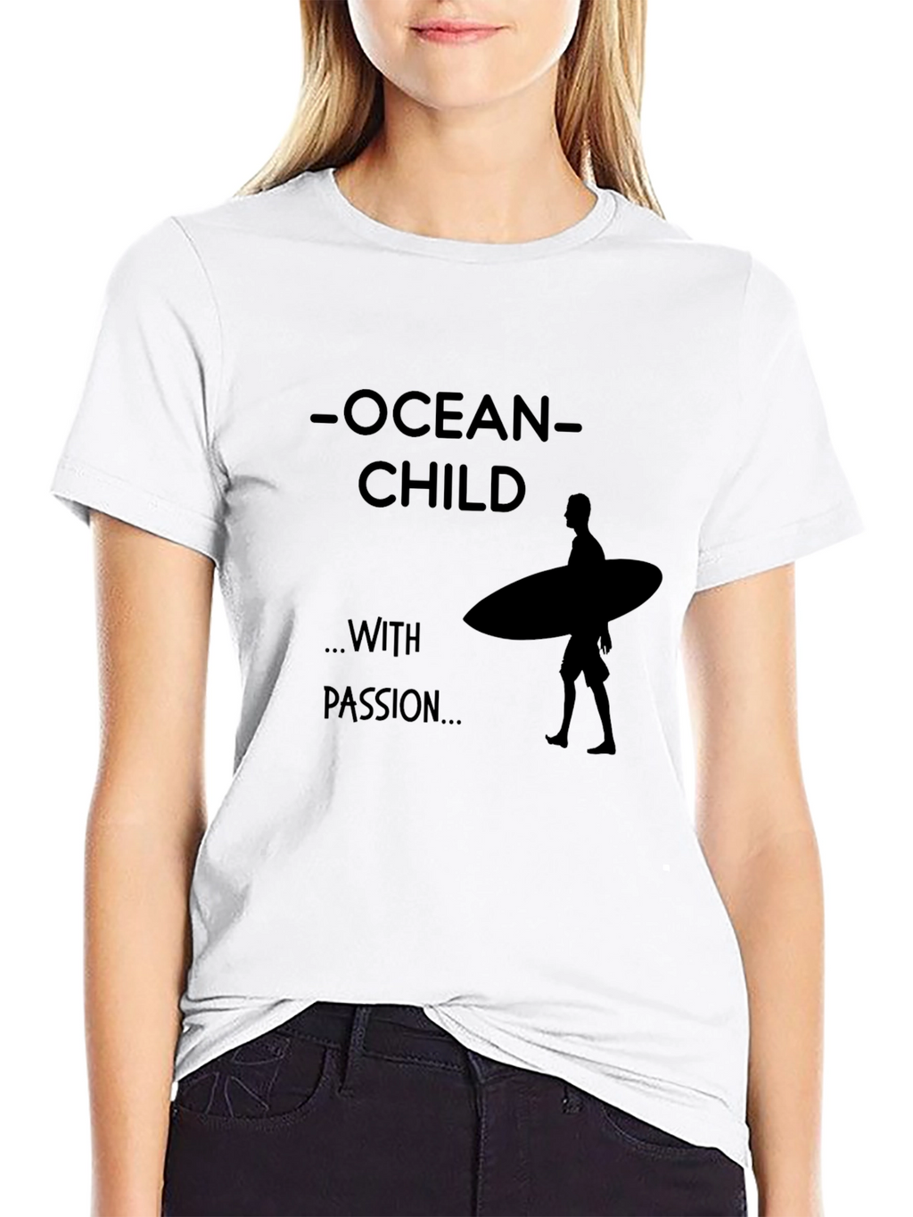 Ocean Child T-Shirt - Surfer Graphic Tee