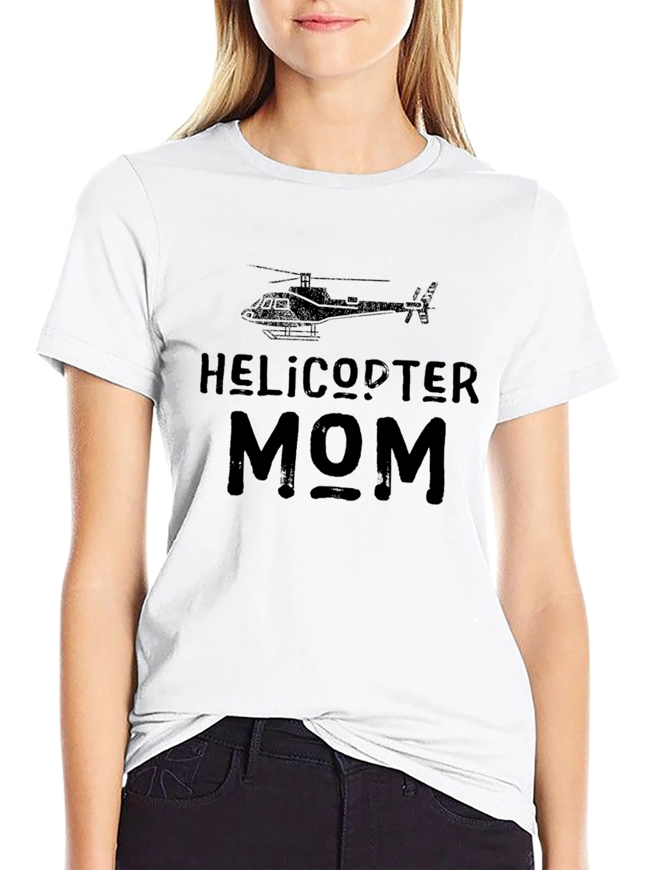Helicopter Mom T-Shirt - Funny Graphic Tee