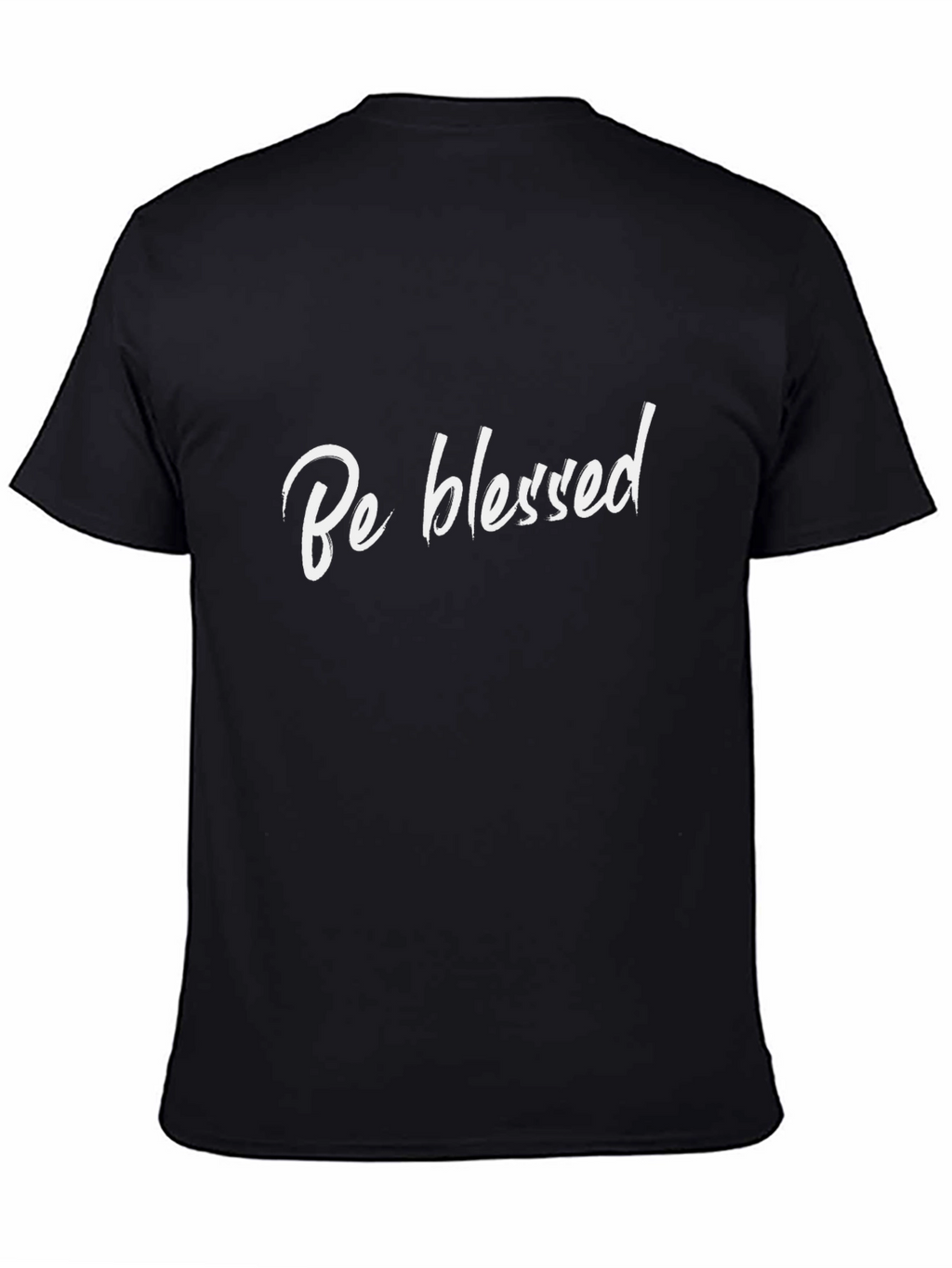 Be Blessed Graphic Tee - Stylish Black T-Shirt