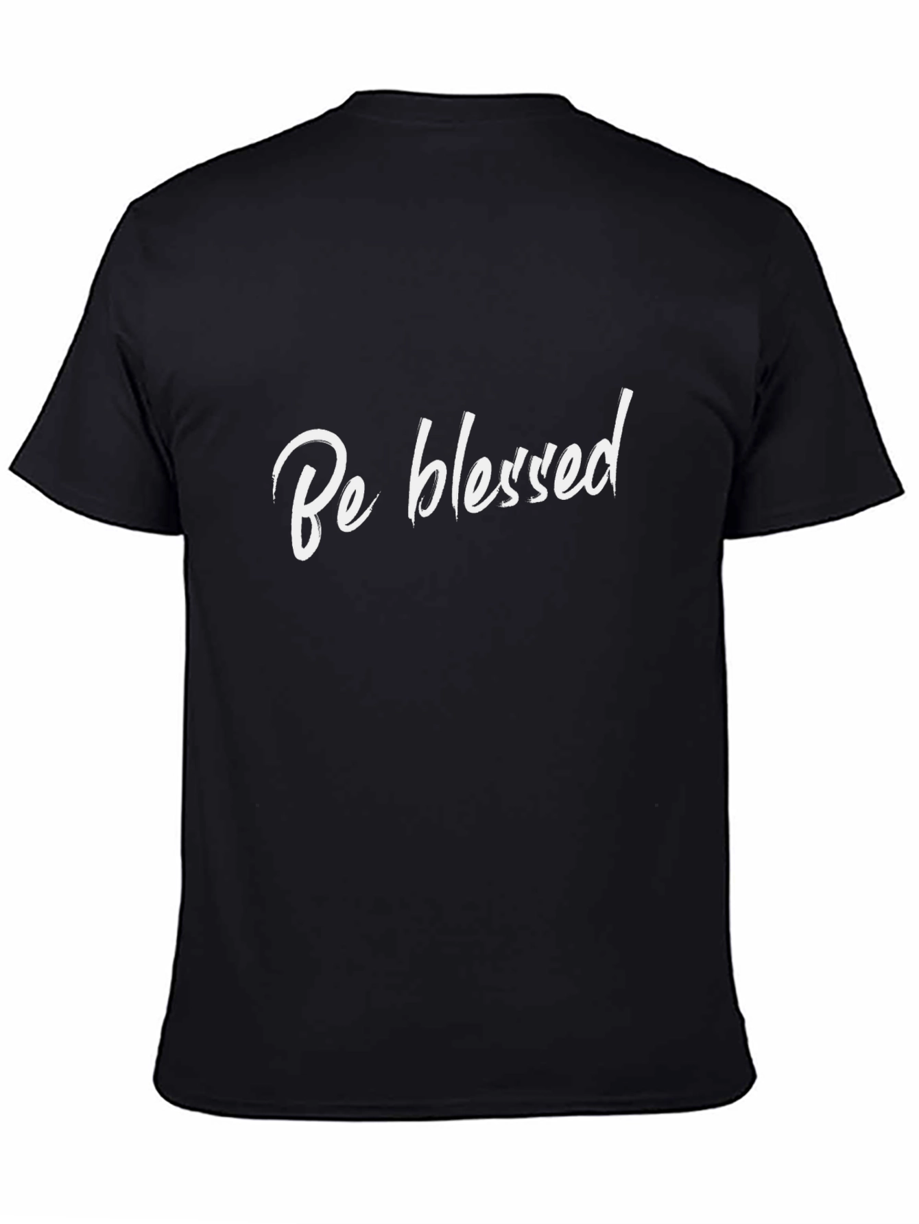 Be Blessed Graphic Tee - Stylish Black T-Shirt