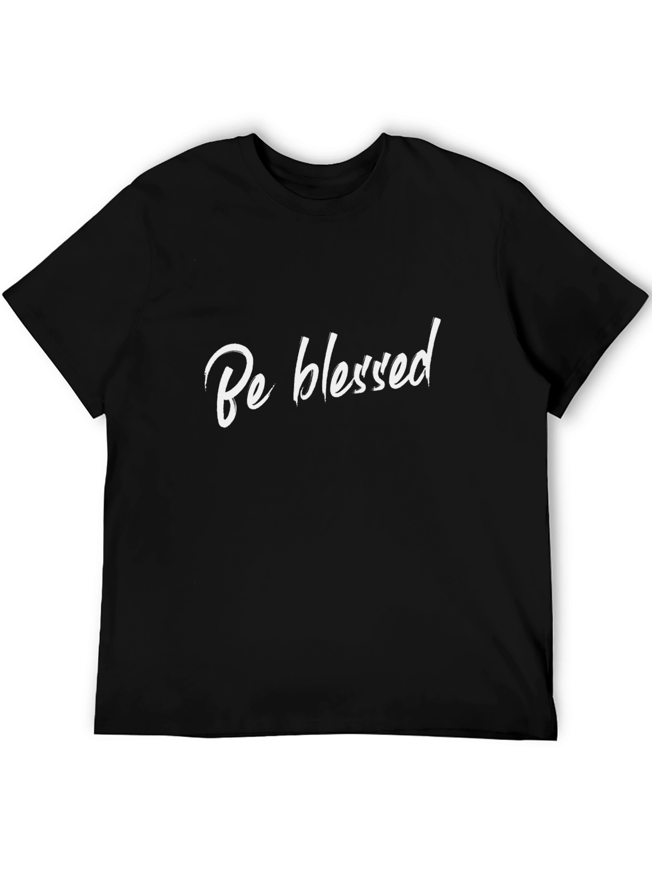 Be Blessed Graphic Tee - Stylish Black T-Shirt