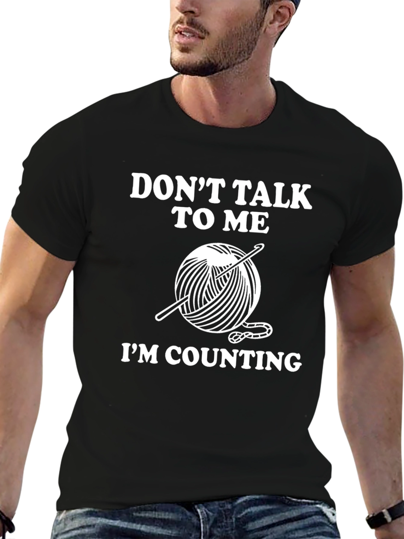 Crochet Lover T-Shirt: Dont Talk To Me Im Counting Tee