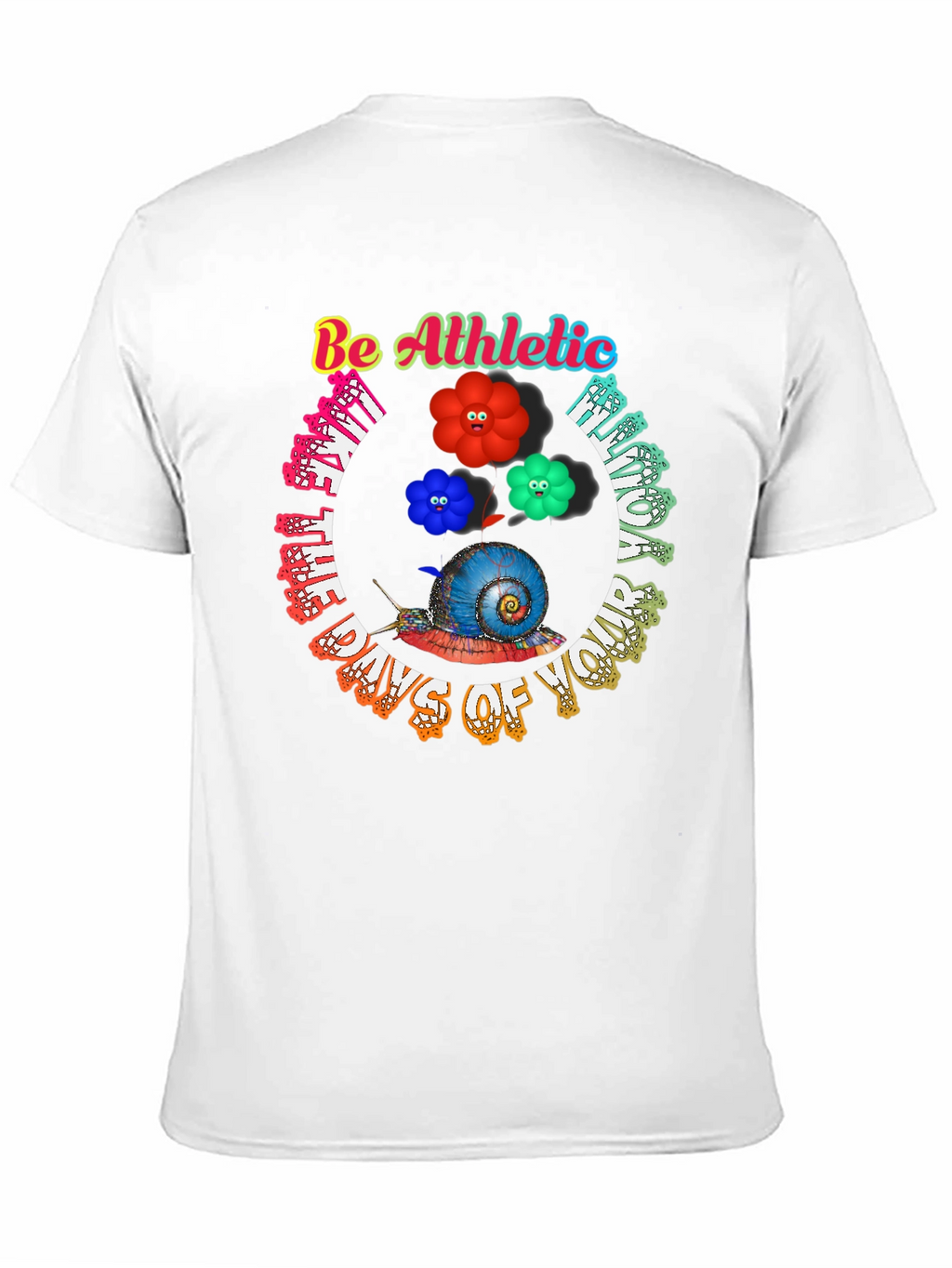 Be Athletic Snail Graphic Tee