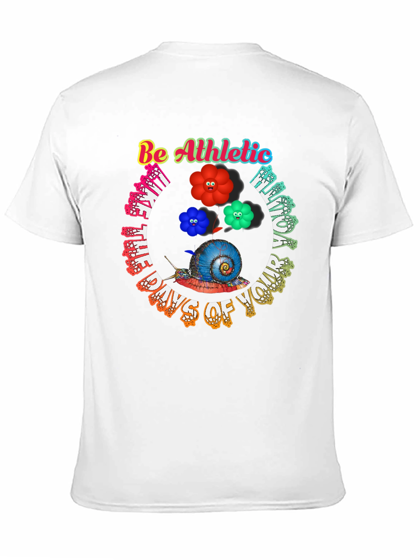 Be Athletic Snail Graphic Tee