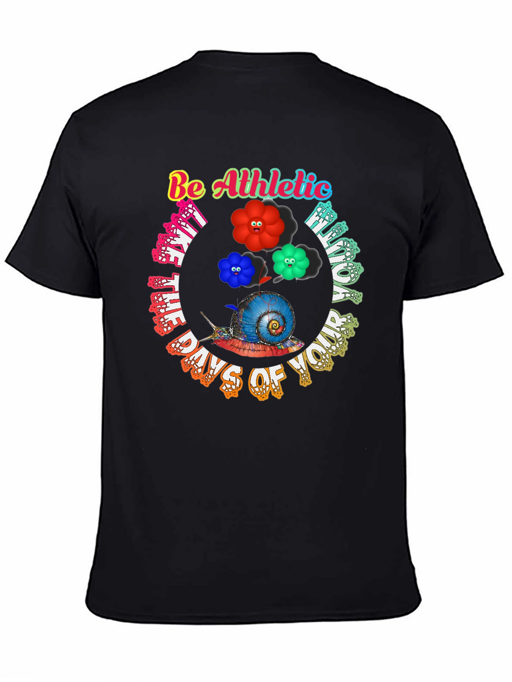 Be Athletic Snail Graphic Tee