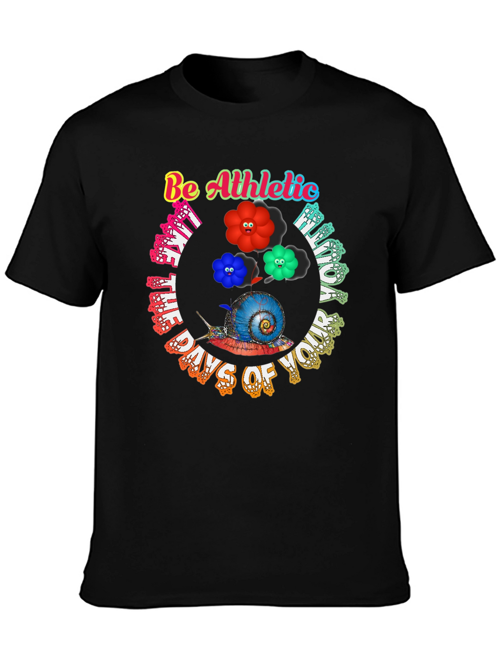 Be Athletic Snail Graphic Tee