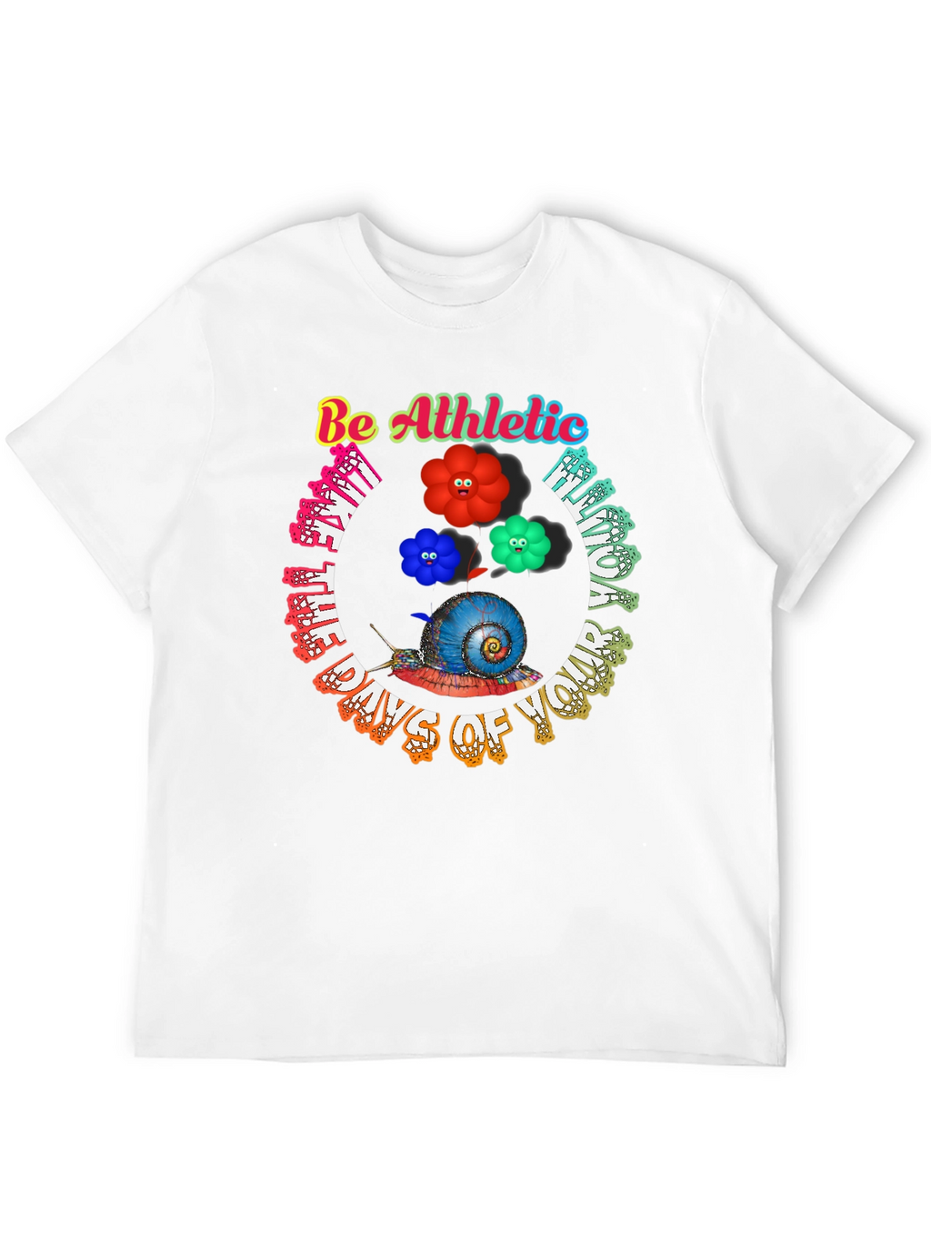 Be Athletic Snail Graphic Tee