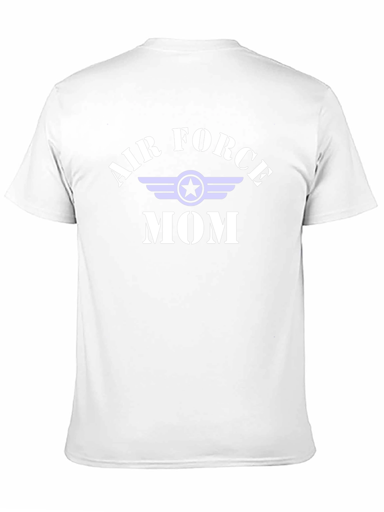 Air Force Mom Graphic T-Shirt - Black