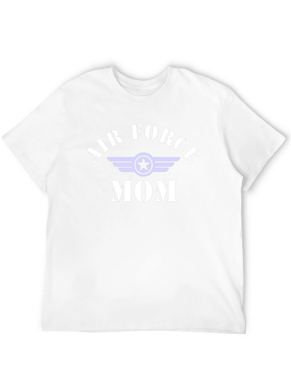 Air Force Mom Graphic T-Shirt - Black