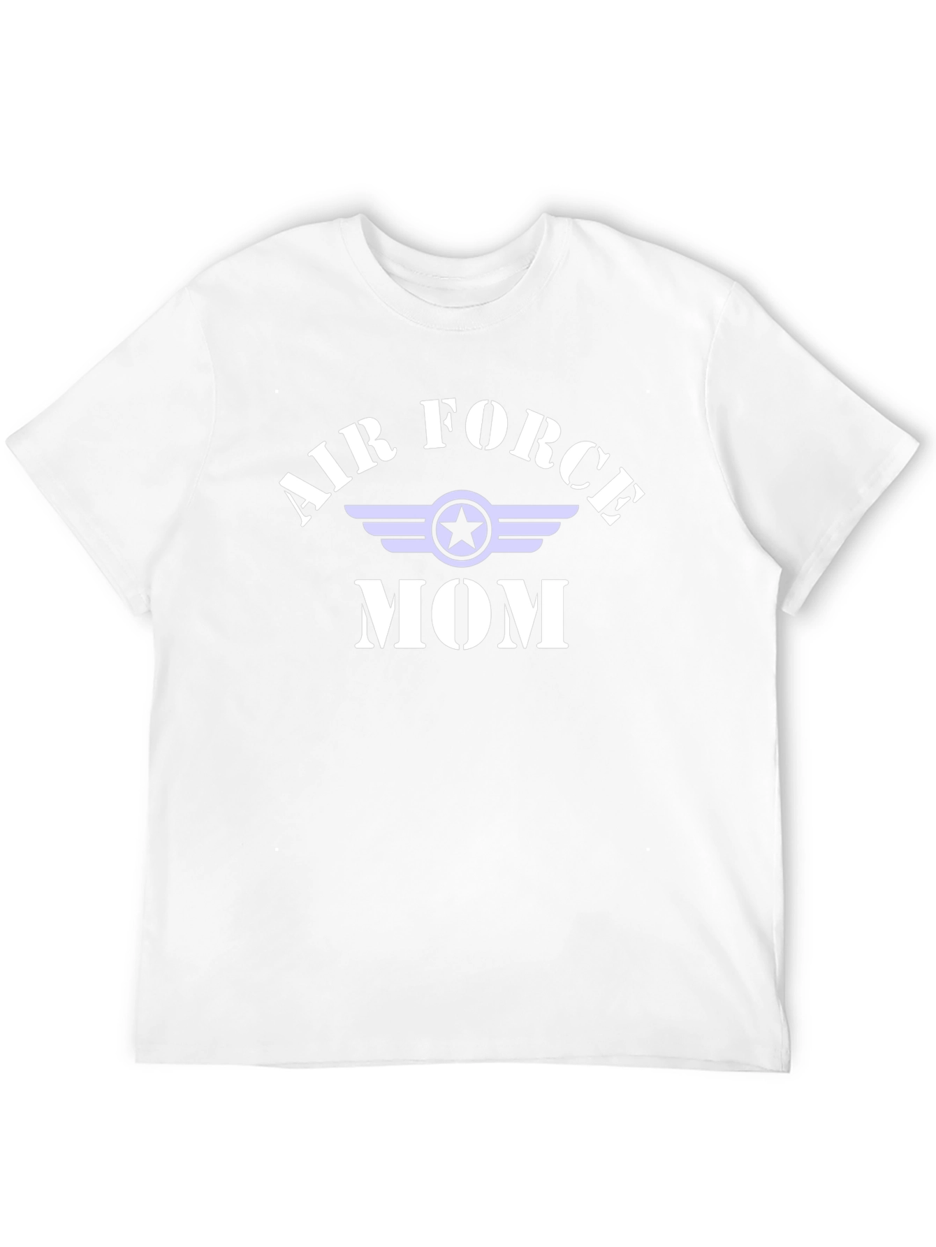 Air Force Mom Graphic T-Shirt - Black
