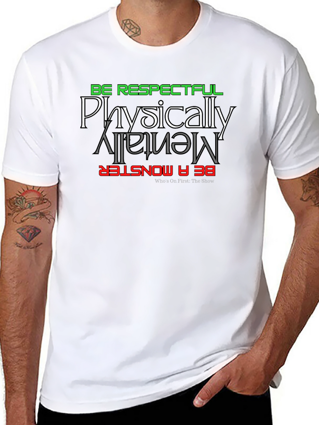 Be Respectful Monster Graphic Tee