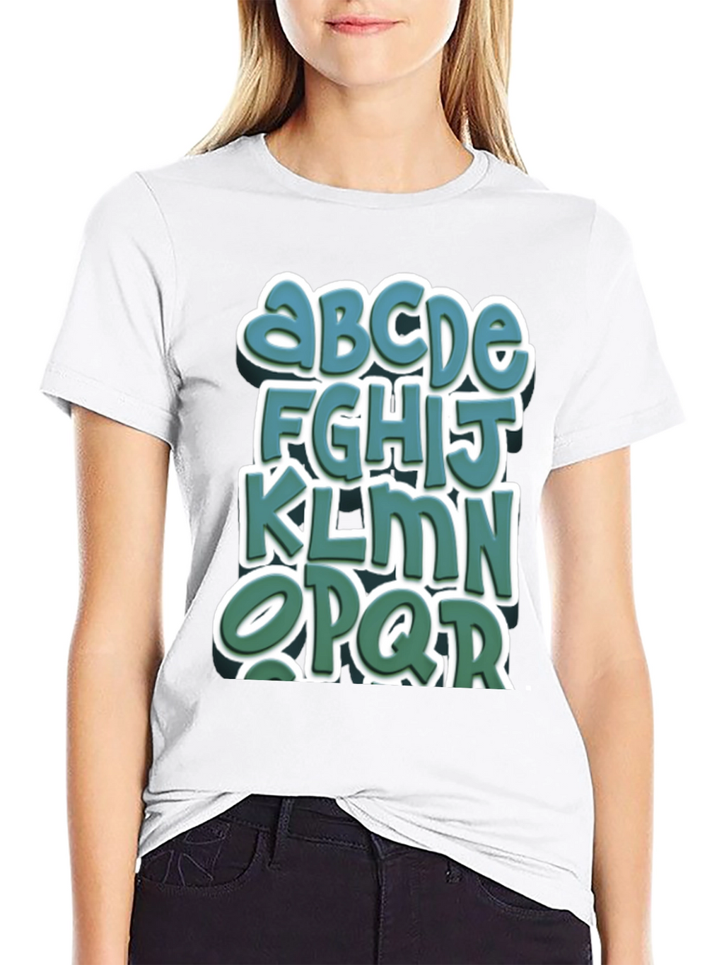 Alphabet T-Shirt - Fun ABC Design