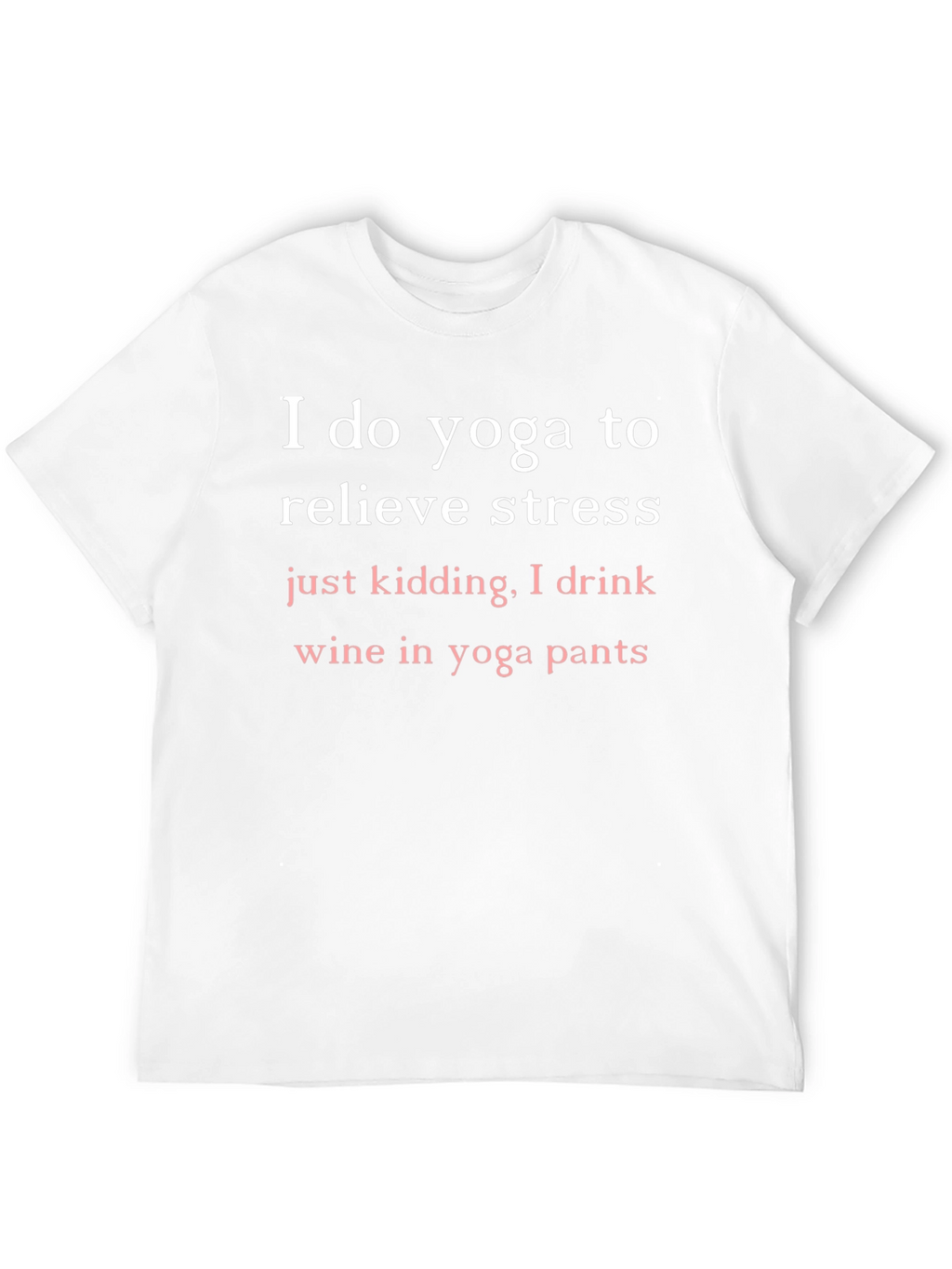 Funny Yoga Wine T-Shirt