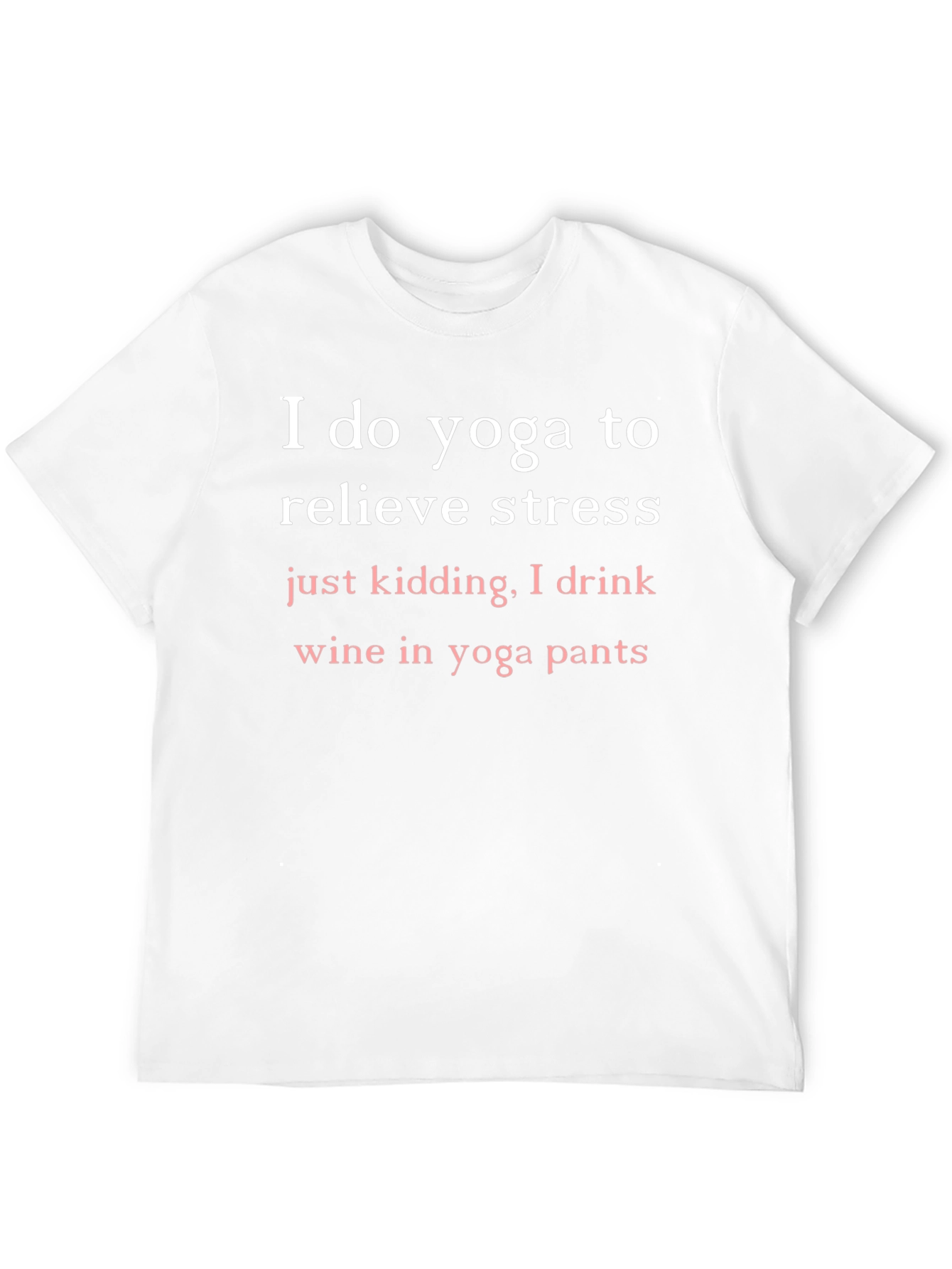 Funny Yoga Wine T-Shirt