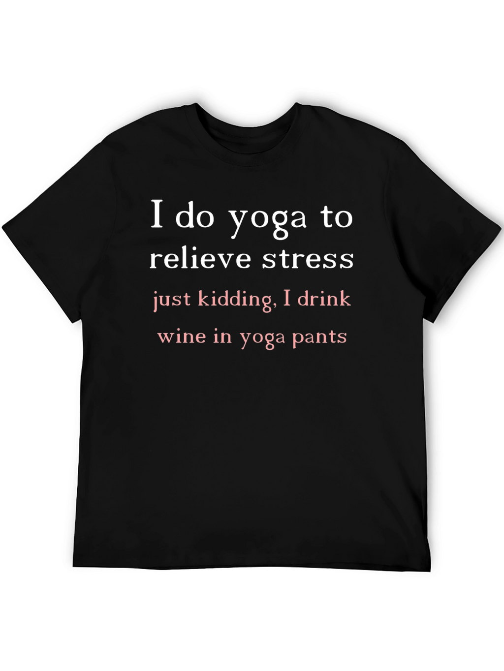Funny Yoga Wine T-Shirt