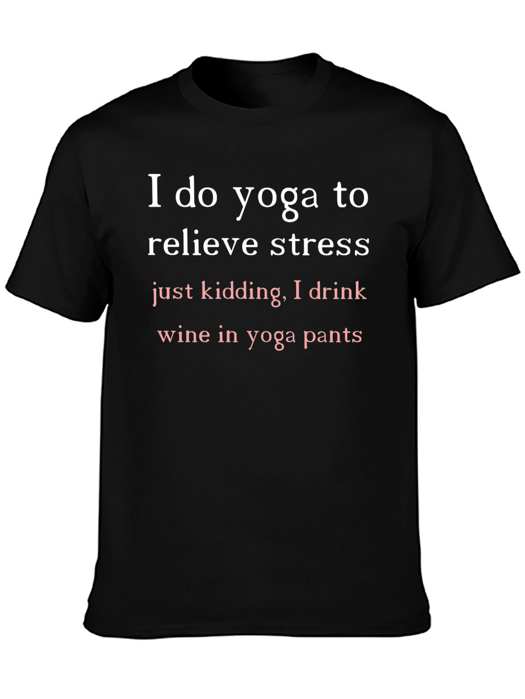 Funny Yoga Wine T-Shirt