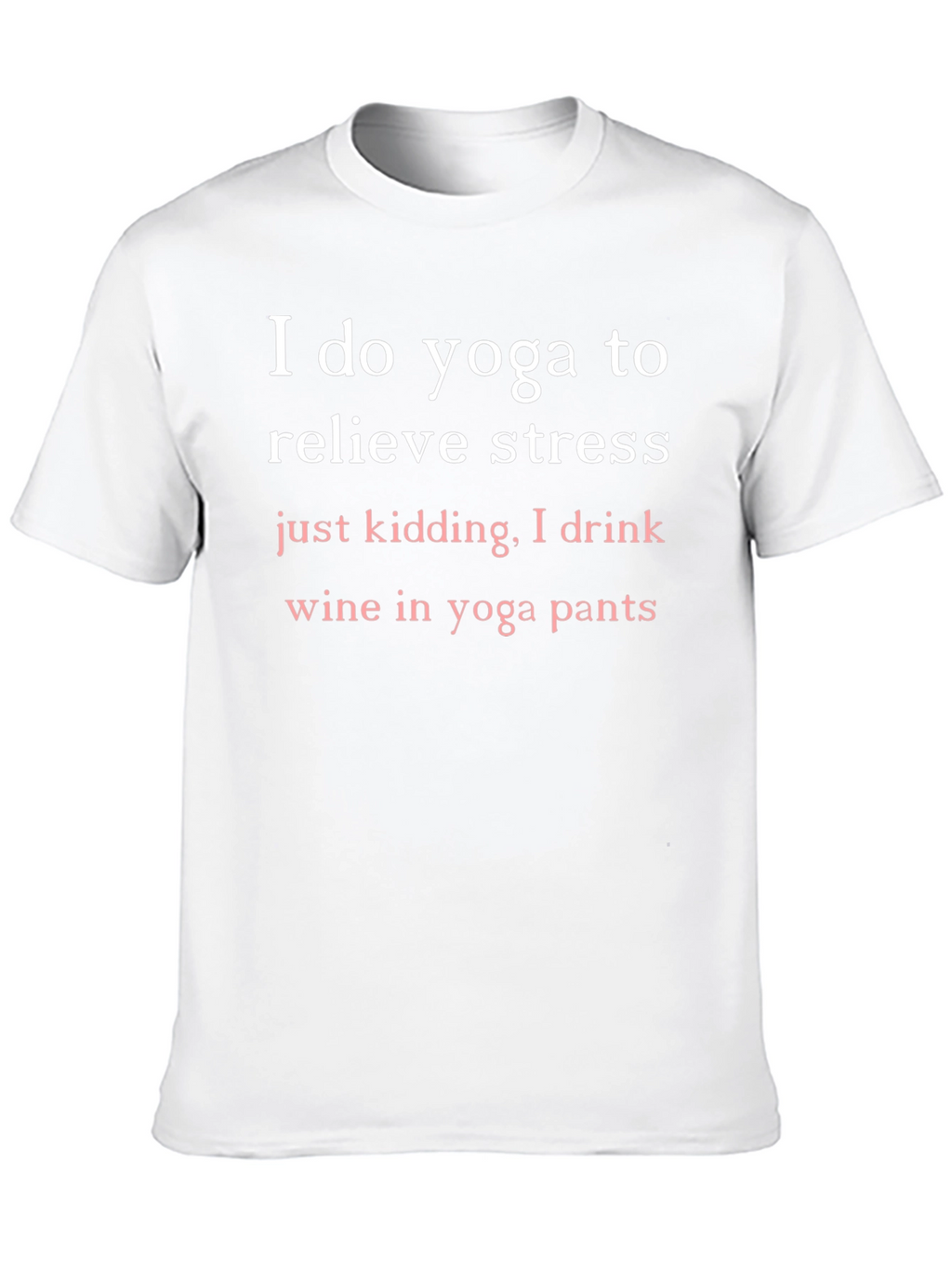 Funny Yoga Wine T-Shirt