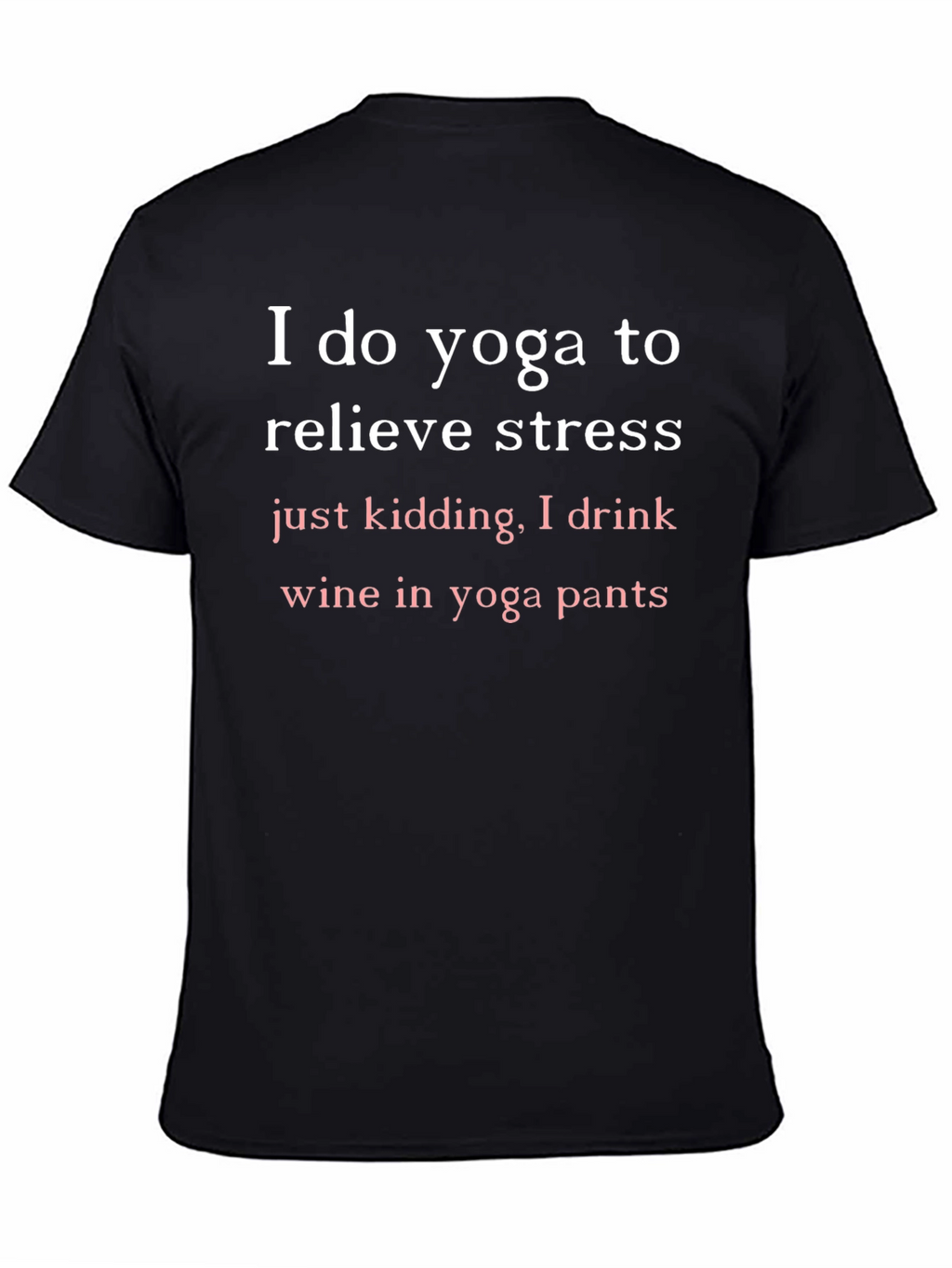 Funny Yoga Wine T-Shirt