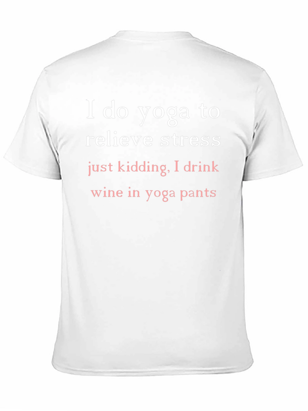 Funny Yoga Wine T-Shirt