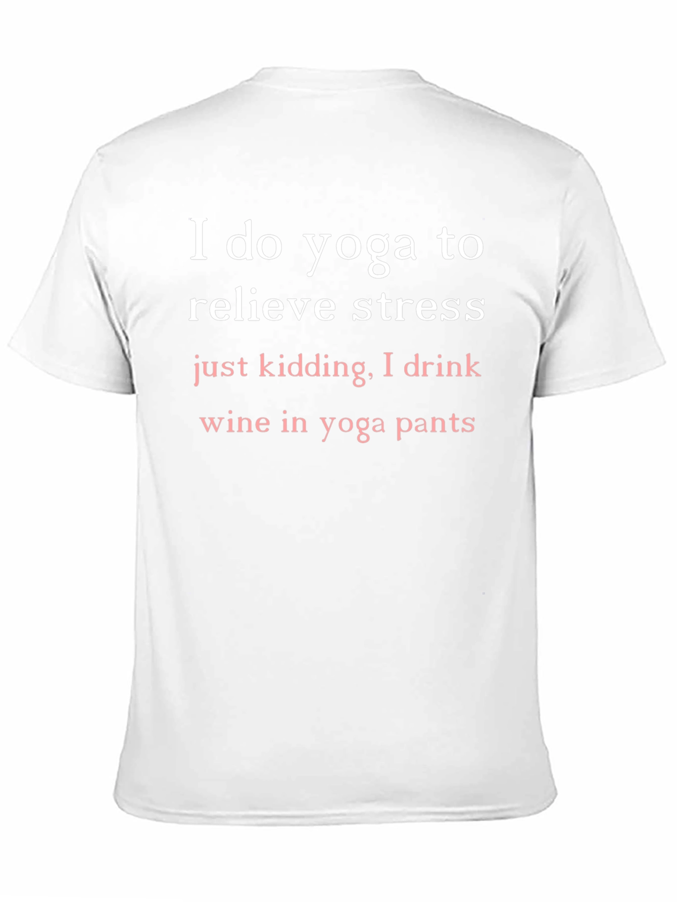 Funny Yoga Wine T-Shirt